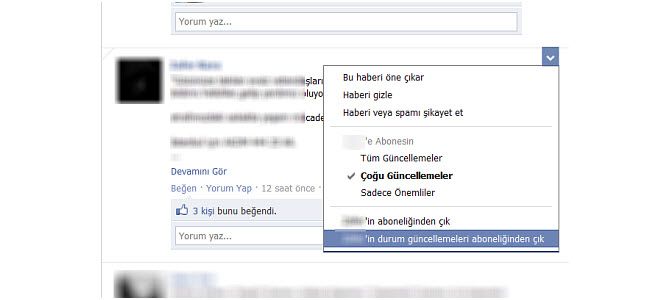  Facebookta Arkadaş Engelleme