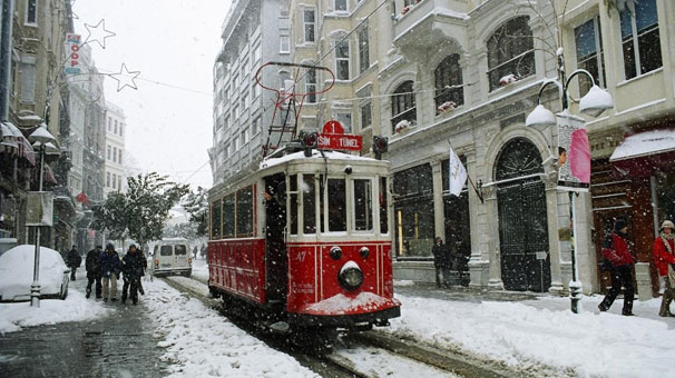 �stanbul'a kar uyar�s�!