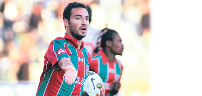 Golc� �aban yine trib�nde