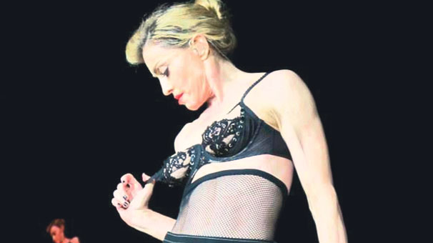 madonna flashes
