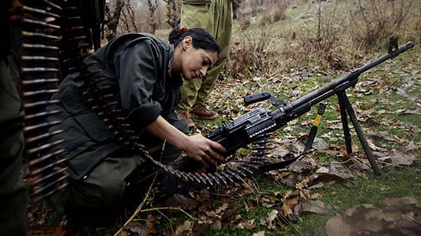 Askerden kaçan PKK'lılar bakın kime sığındı