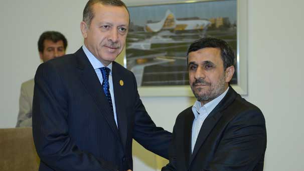 Başbakan Erdoğan Mahmud Ahmedinejad ile görüştü