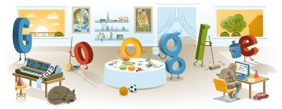 Googl'da 2013 Yılbaşı Tatili Doodle Oldu!