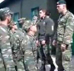 Yunan askerleri Türkiye'ye meydan okudu