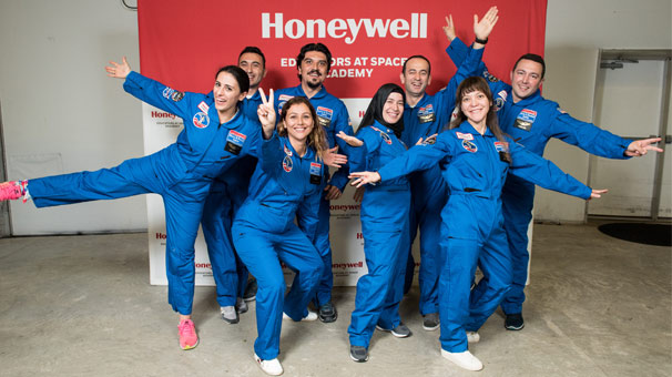 Honeywell Uzay Akademisi'ne sekiz Türk öğretmen katıldı