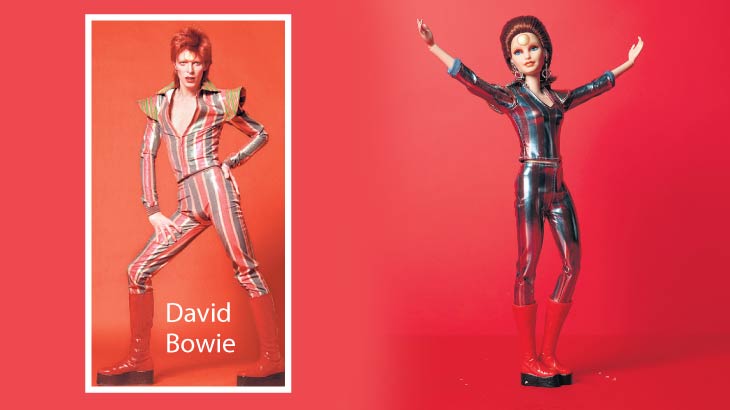 David Bowie den esinlenen Barbie