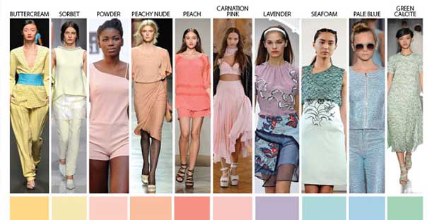 2014 İlkbahar-Yaz Moda Renkleri