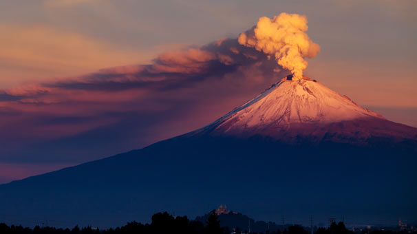 <strong>5. Popocatépetl Yanardağı, Meksika</strong>