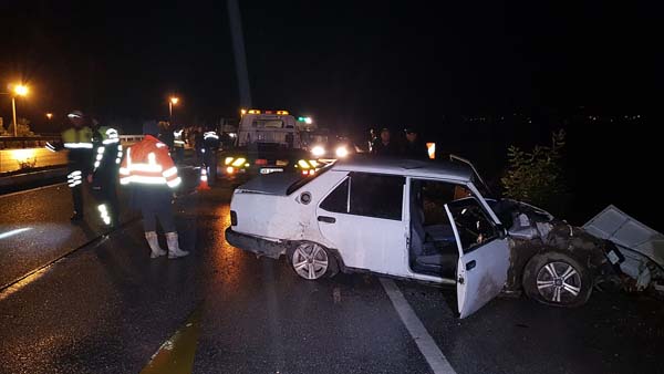 Manisa'da korkunÃ§ kaza! SÃ¼rÃ¼cÃ¼ feci Åekilde can verdi