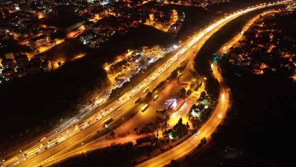 Havadan bÃ¶yle gÃ¶rÃ¼ntÃ¼lendi! Ucu bucaÄÄ± yok