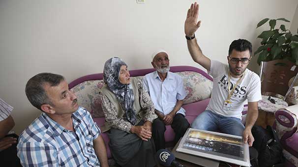 Ailesi, şehidin kahramanlık hikayesini AA muhabirinden dinledi