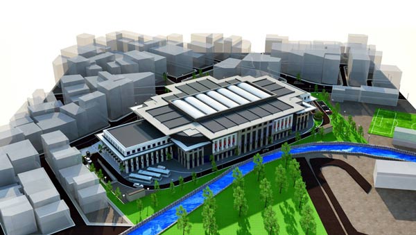 Zeytinburnu’na dev buz pisti geliyor