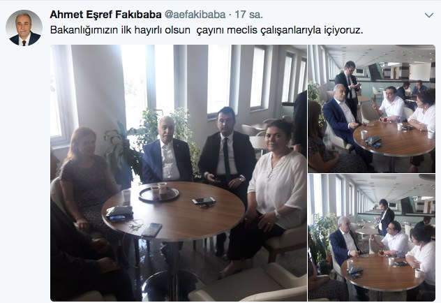 Fakıbaba'nın attığı Tweet çok konuşuldu