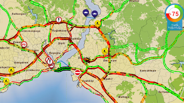 İstanbulluların trafik çilesi başladı