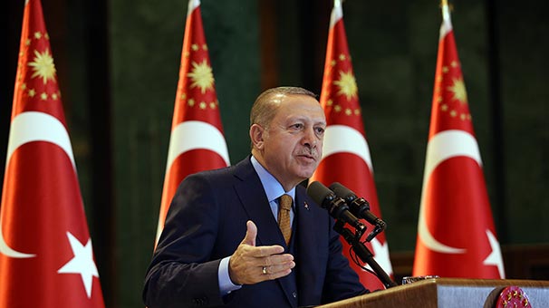 Erdoğan, 'Bize böyle yiğitler lazım' dedi ve herkese örnek gösterdi