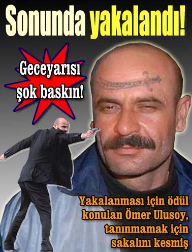 Sakallı Ömer nasıl yakalandı? Sakalını kesti, ama kılıcı saklayamadı!!! - Resim: 1