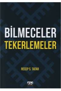 Bilmeceler Tekerlemeler