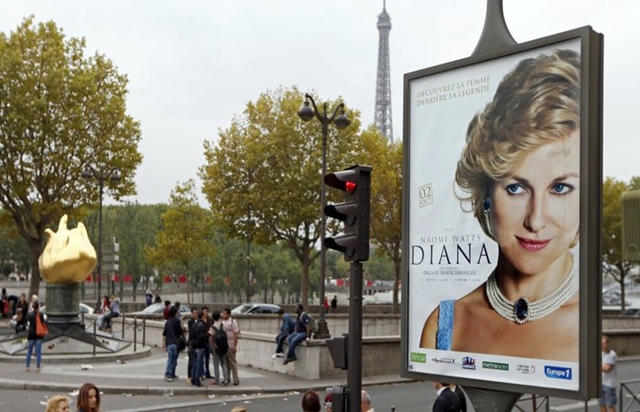 Paris'te ''Diana'' afişleri tepki topladı 