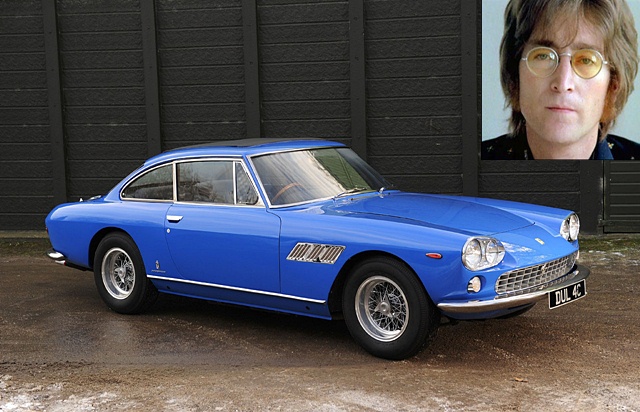 Lennon'un Ferrari'si açık artırmada