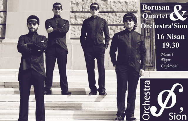 Borusan Quartet, Orchestra'Sion ile çalacak