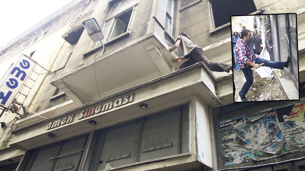 Emek'in yıkımına işgalli protesto