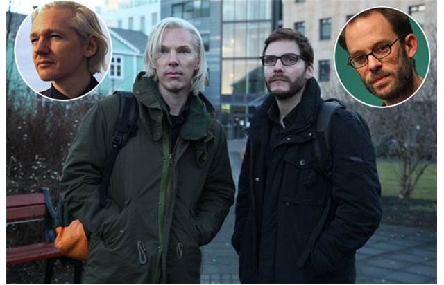 Cumberbatch Julian Assange rolünde: İlk resim