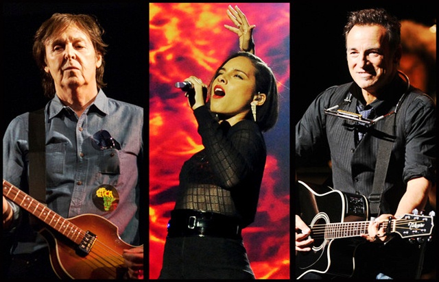 Ünlülerden Sandy mağdurları için konser