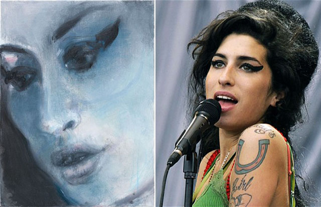 Winehouse, National Portrait Gallery'de