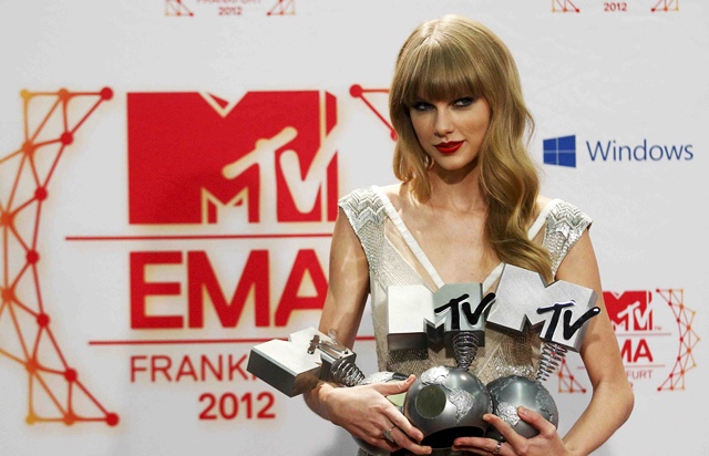 MTV'nın galipleri Gangnam, Swift ve Bieber