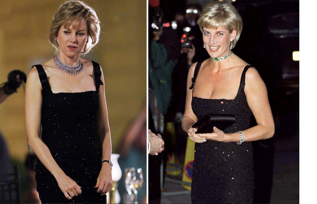 Watts, Prenses Diana'yı canlandırıyor