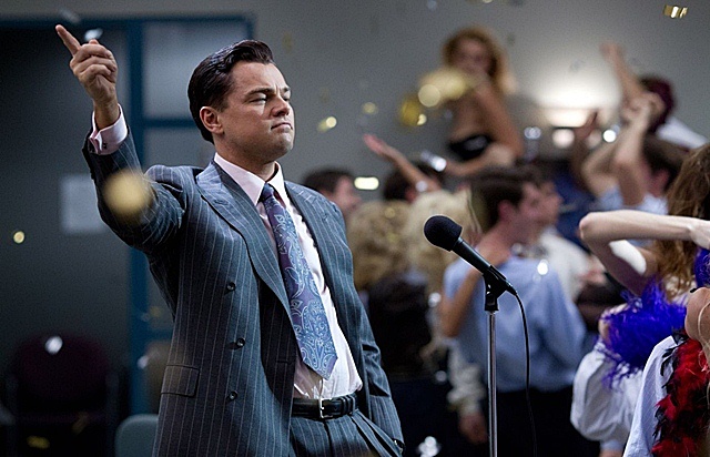 DiCaprio 'The Wolf of Wall Street'i savundu