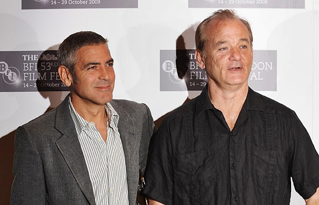 Bill Murray'den George Clooney'ye destek