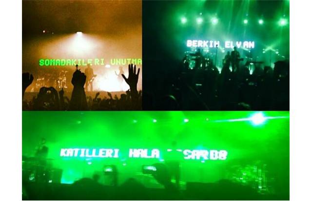 Massive Attack Soma ve Gezi'yi unutmadı