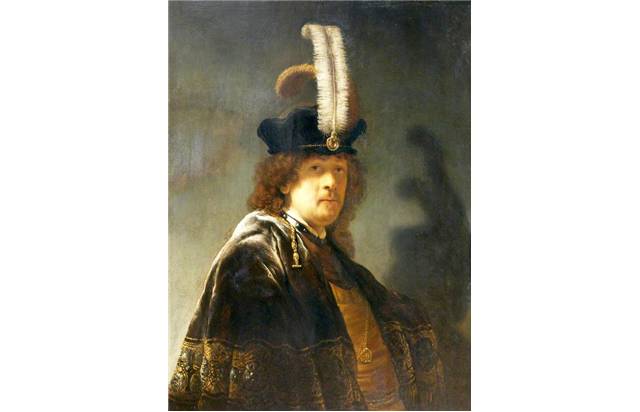 Portre resmen Rembrandt'ın