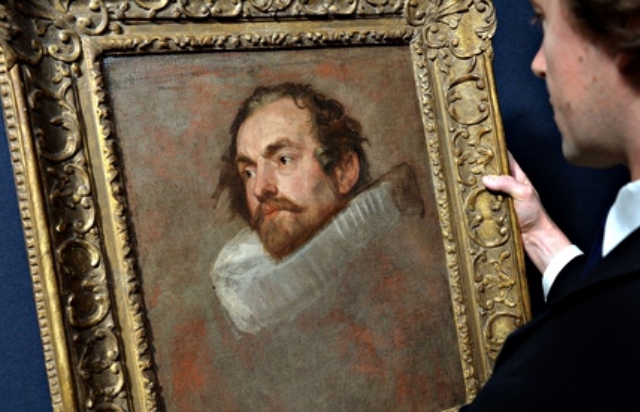 Van Dyck tablosuna alıcı çıkmadı