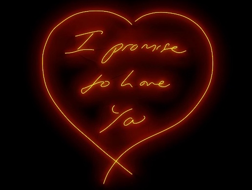 Tracey Emin - “I promise to love you”
