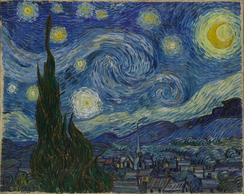 “Yıldızlı Gece”- Vincent van Gogh 