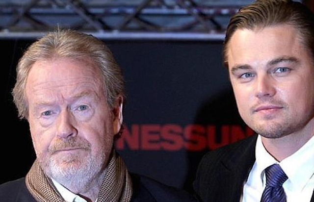 Ridley Scott yönetmen koltuğunda