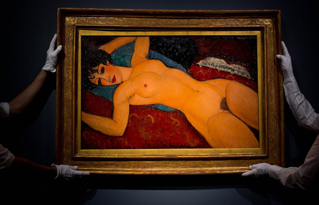 Modigliani'nin nü tablosuna rekor fiyat