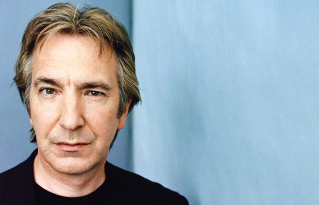 Her rolünün sahibi Alan Rickman'a veda