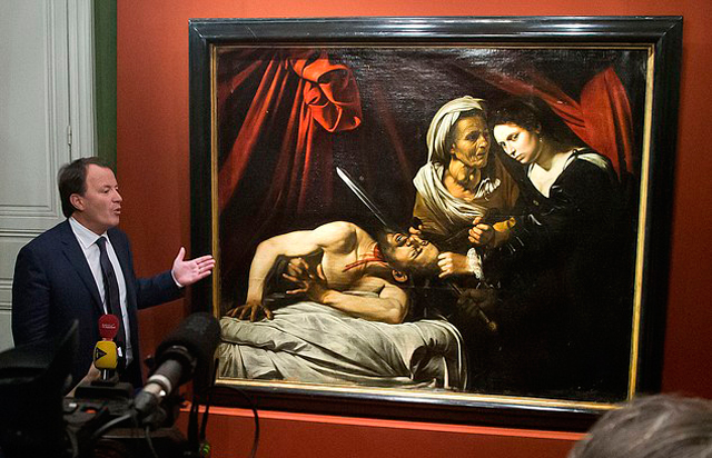 Tavan arasından Caravaggio çıktı