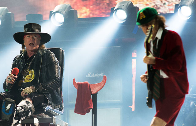 AC/DC'nin yeni solisti Axl Rose