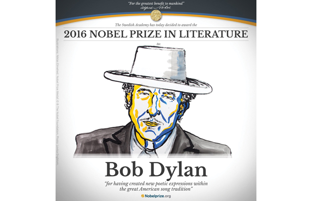 Nobel Edebiyat Ödülü Bob Dylan'ın