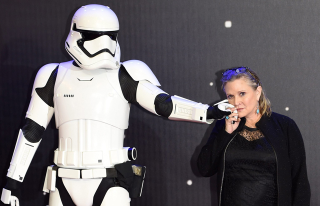 Carrie Fisher 'evreni' sadece 'Star Wars' değildi