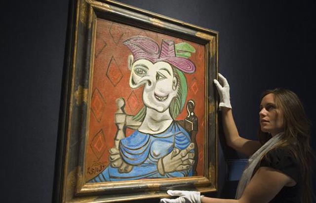 Picasso'nun kurtarılan tablosu 45 milyon dolar