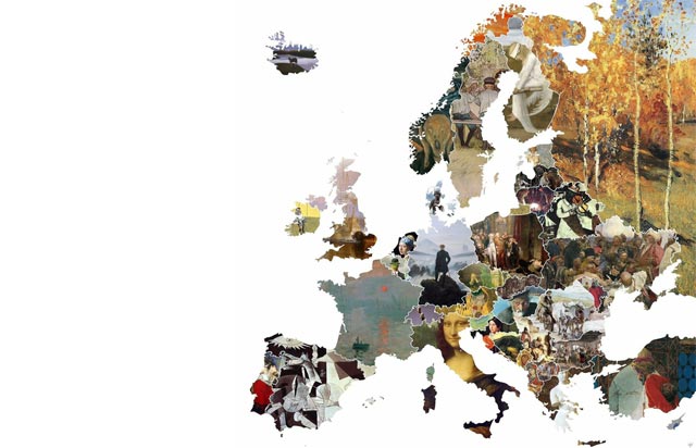Avrupa’nın en ikonik tabloları bu haritada