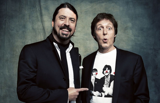 McCartney, Foo Fighters albümünde