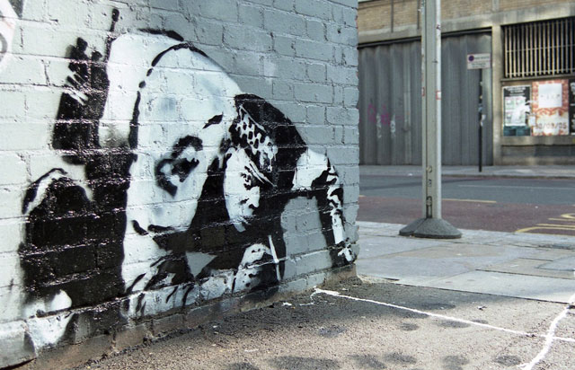 Banksy'nin resmi geri döndü
