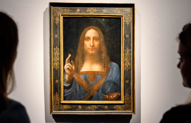 En pahalı da Vinci Abu Dabi yolcusu 