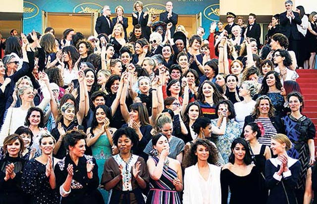 Cannes’da kadınların tarihi duruşu